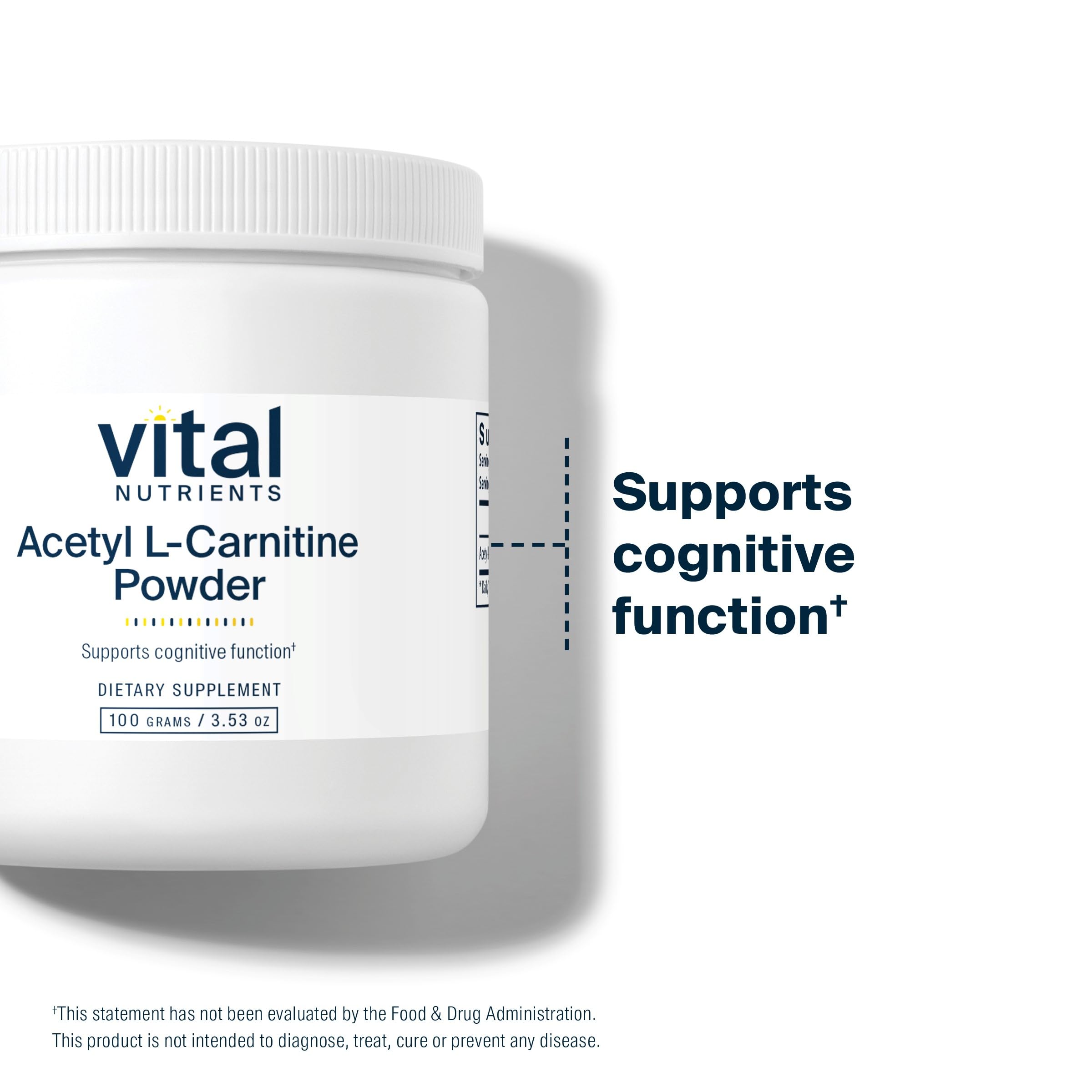Ritual diario con Vital Nutrients Acetyl L-Carnitine para enfoque sostenido