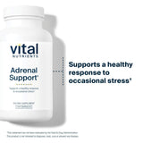 Vital Nutrients Apoyo Adrenal - ingrediente ashwaganda para mayor calma.