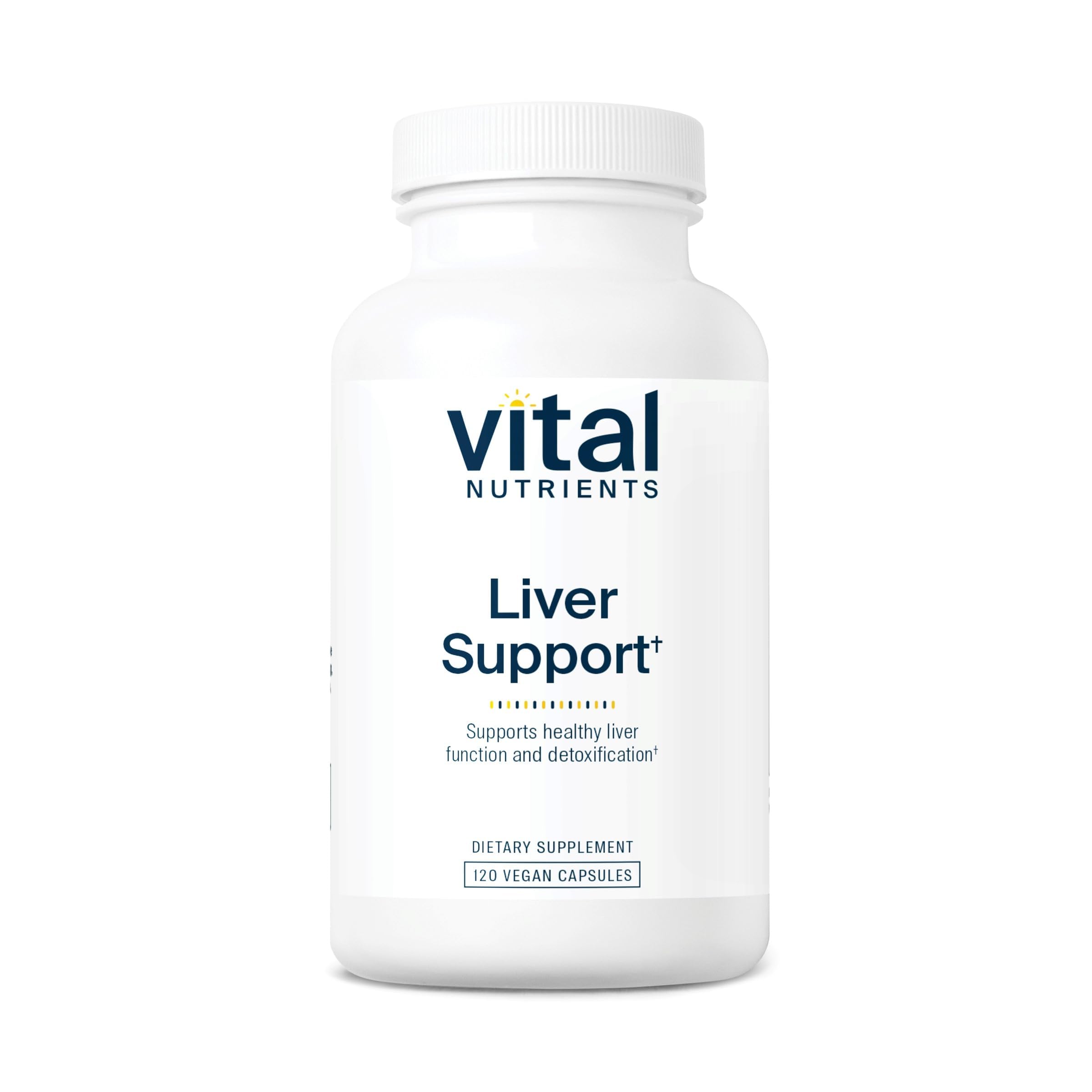 Vital Nutrients apoya el hígado con cardo mariano, dosis diaria