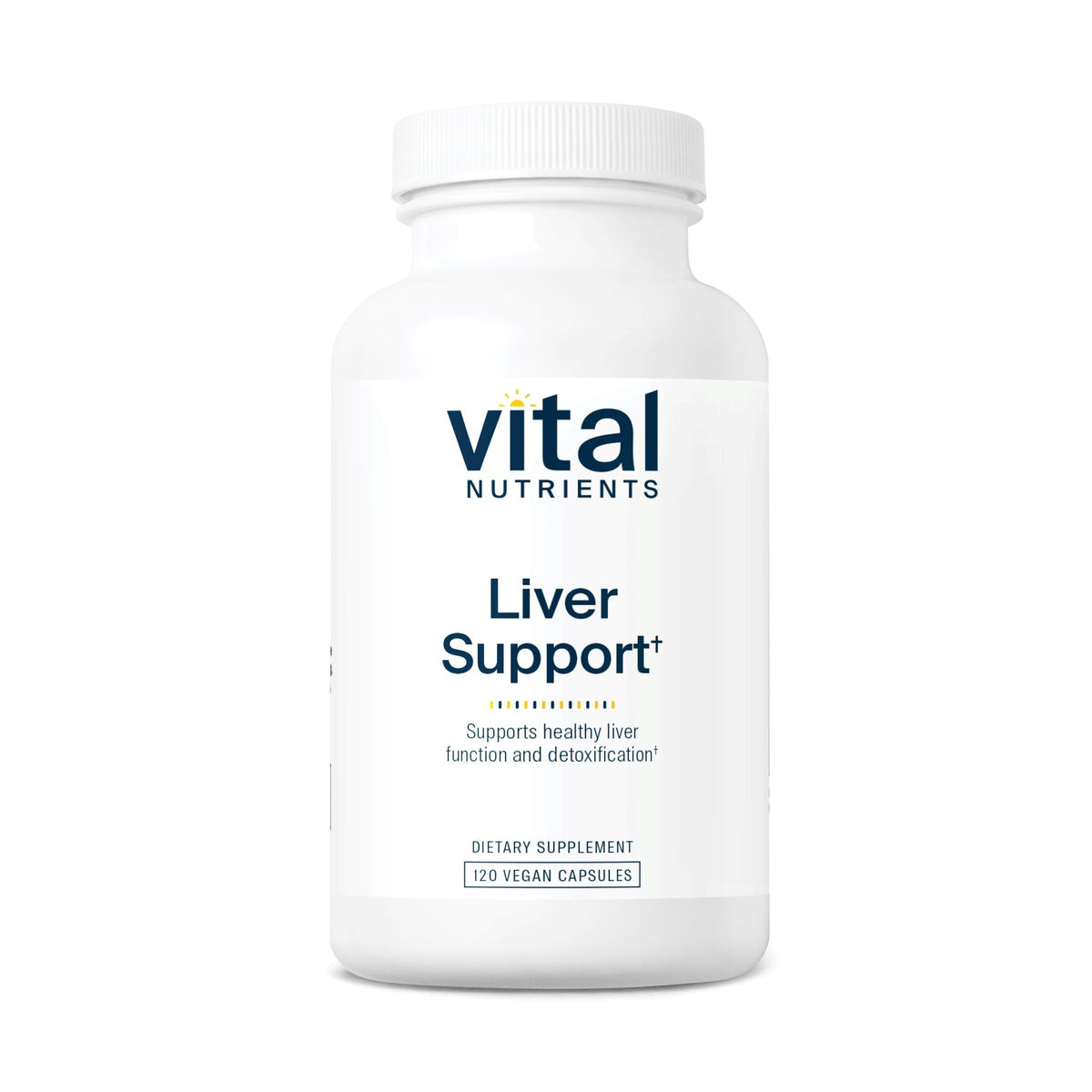 Vital Nutrients apoya el hígado con cardo mariano, dosis diaria