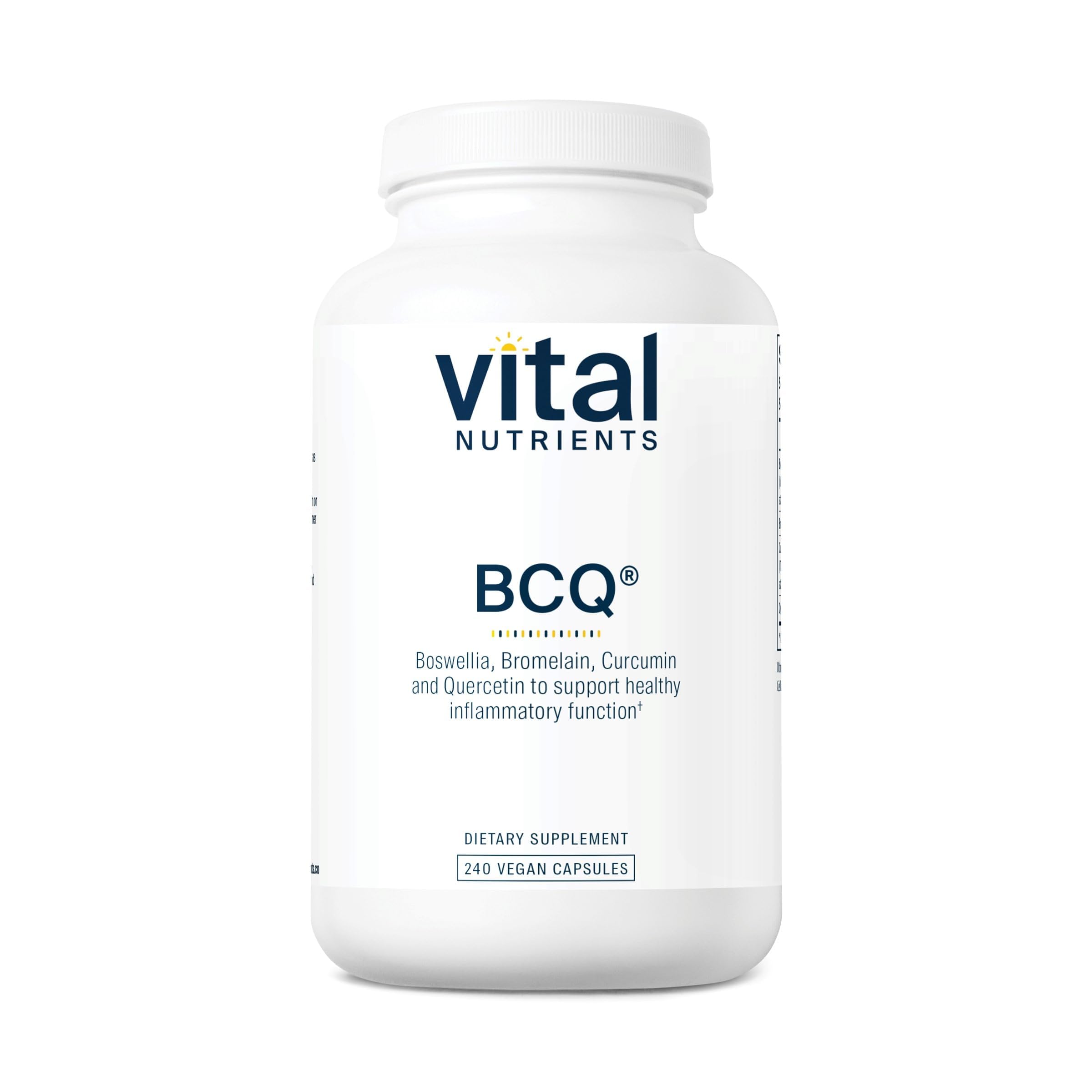 Vital Nutrients BCQ cápsulas: posible apoyo a la movilidad articular.