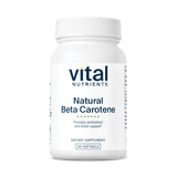 Vital Nutrients beta caroteno natural 25000IU cápsula para apoyo visual
