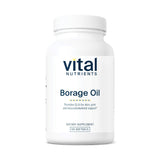 Vital Nutrients aceite de borraja 1000 mg, botella de cápsulas para la piel