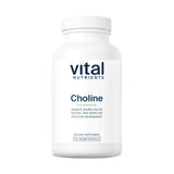 Vital Nutrients Colina 550mg envase frontal – apoyo potencial al desarrollo cerebral