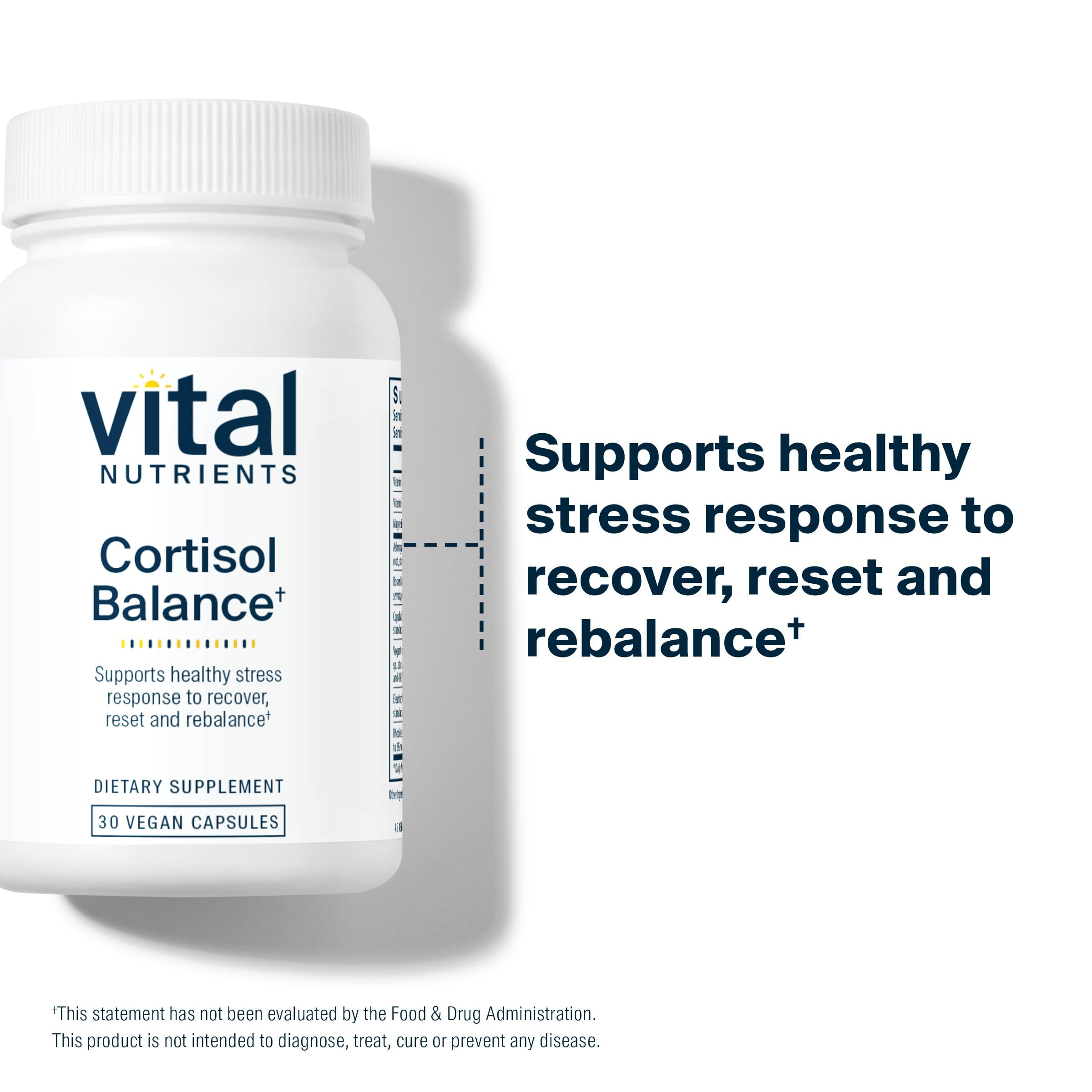 Cápsulas de Cortisol Balance, fórmula vegana