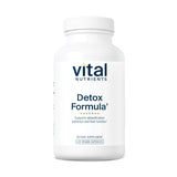 Vital Nutrients Detox Fórmula, frente del bote, apoyo al hígado y bienestar diario