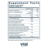 DIM vegetal en cápsulas para metabolismo hormonal suave de Vital Nutrients.