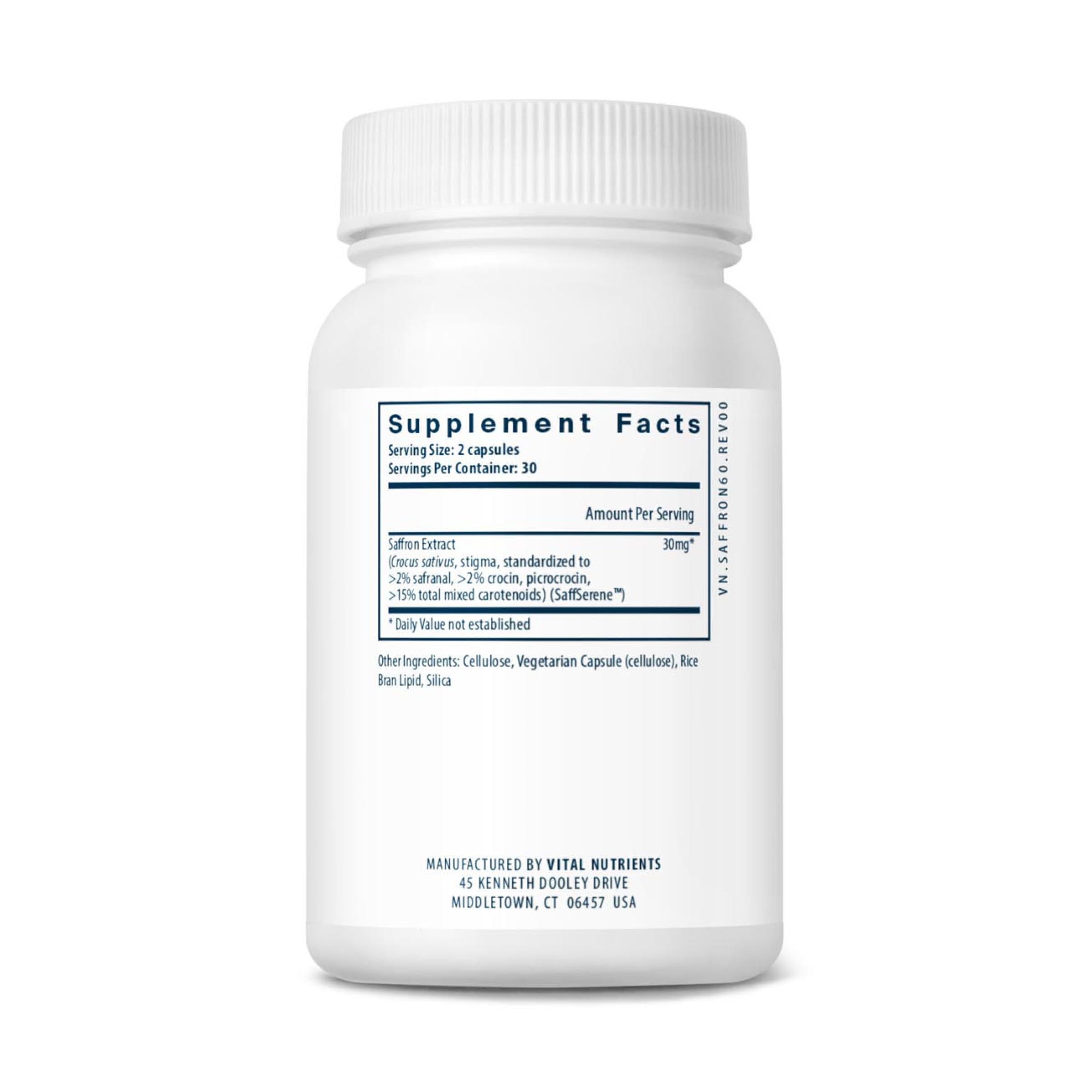 Vital Nutrients envase sostenible ideal para la rutina diaria.