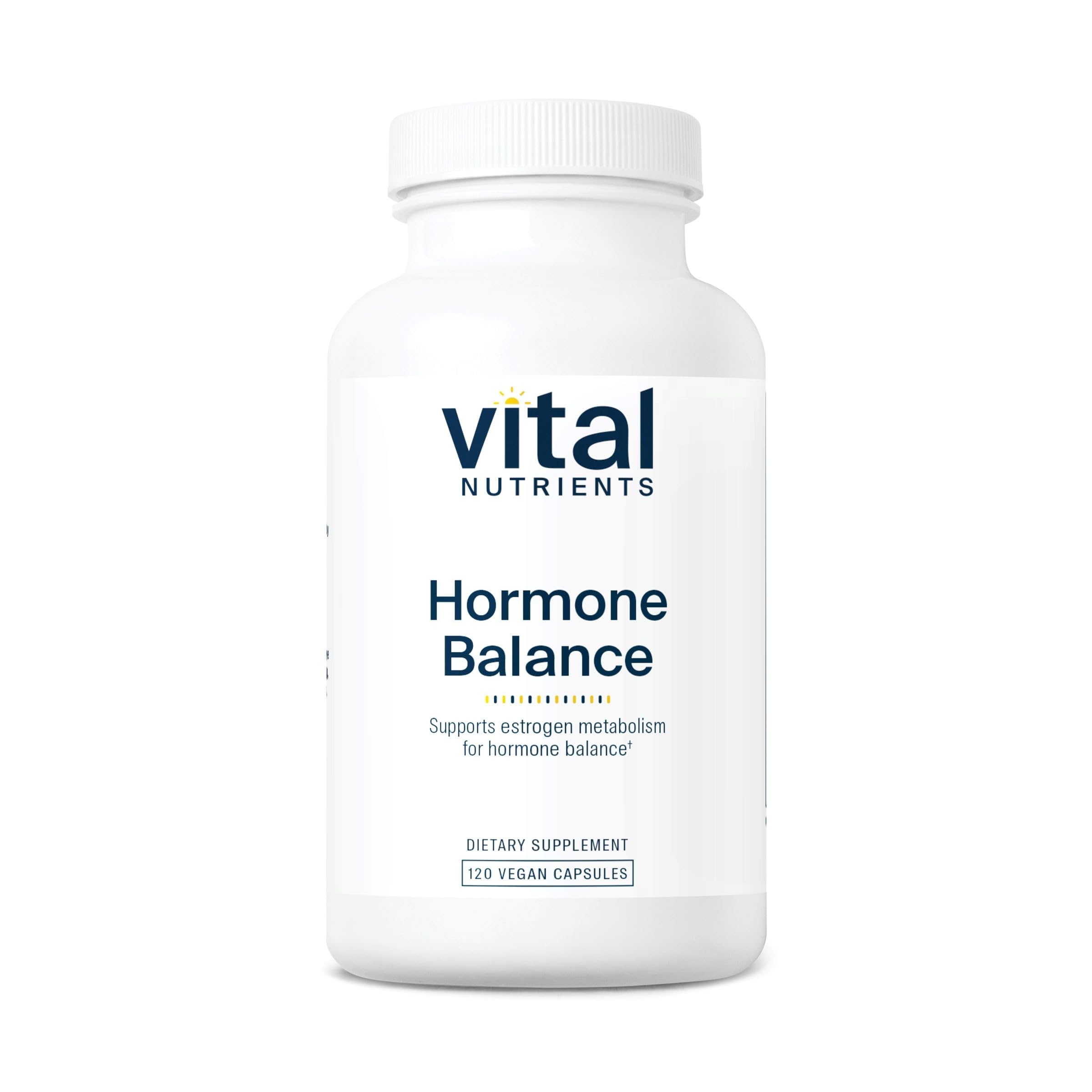 Vital Nutrients Hormone Balance: cápsulas para apoyo diario del equilibrio hormonal.