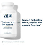 Vital Nutrients, etiqueta del frasco visible, confianza en ingredientes y calidad.