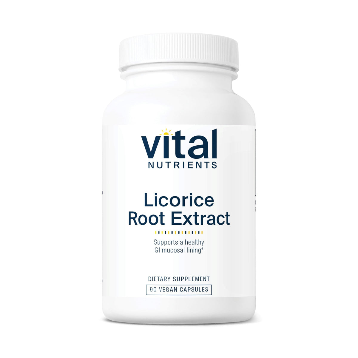 Vital Nutrients extracto raíz regaliz, cápsulas vegetarianas para apoyo inmunitario.