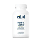 Vital Nutrients Herbal Biotic: bote de cápsulas para apoyo inmunológico diario.