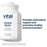 Vital Nutrients Herbal Biotic: envase sostenible y seguro.