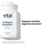 Vital Nutrients ingredientes clave: L-Glutamina y NAG para la salud intestinal.