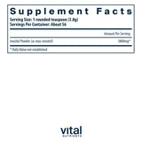 Vital Nutrients Inositol en polvo, se disuelve en agua para ingesta rápida