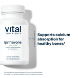 Botella de Vital Nutrients Ipriflavona 600mg en estante