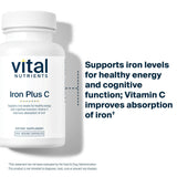 Vital Nutrients Iron Plus C, control de calidad independiente en cada lote