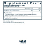 Vital Nutrients L-Glutamina, ingrediente clave para el soporte de la mucosa intestinal.