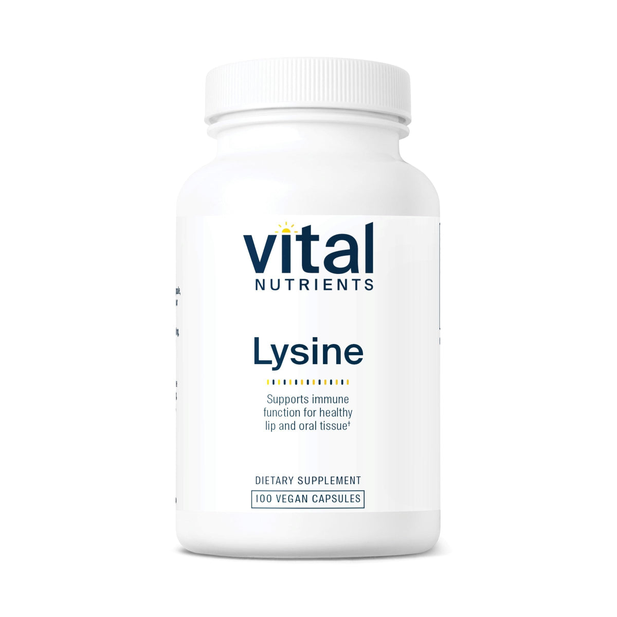 Vital Nutrients Lisina: labios y tejidos bucales saludables para el confort diario.