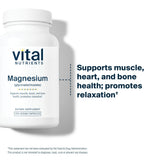 Vital Nutrients etiqueta clara: vegano, libre de gluten, lácteos y soja