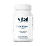 Vital Nutrients Melatonina 10 mg en botella, apoyo al ciclo natural de sueño.