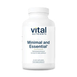 Vital Nutrients Minimal y Esencial en botella, ideal para una toma diaria.