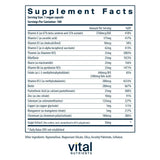 Vital Nutrients Minimal y Esencial, cápsulas fáciles de tragar para vegetarianos.