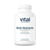 Vital Nutrients Multi-Nutrients, botella de cápsulas, soporte diario para salud general.
