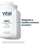 Vital Nutrients NAC 600 mg: etiqueta legible y confianza en la fórmula