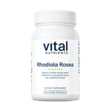 Vital Nutrients Rhodiola Rosea: botella de cápsulas para energía diaria