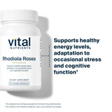 Vital Nutrients Rhodiola Rosea: detalle de cápsula para uso diario