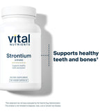 Vital Nutrients Strontium Citrate, ingredientes y control de calidad