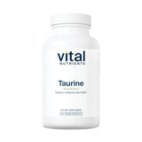 Vital Nutrients Taurina 1000mg botella: visualización clara de la presentación y tamaño de la dosis