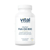 Vital Nutrients Ultra Pure Fish Oil 800 cápsulas limón para apoyar la salud cardiovascular.