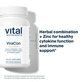 Vital Nutrients ViraCon envase: presentación práctica para controlar la dosis diaria