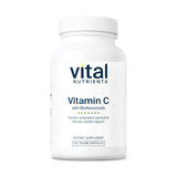 Vital Nutrients Vitamina C con Bioflavonoides, envase en primer plano para uso diario