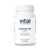 Vital Nutrients Vitamina D-2000 UI, bote de cápsulas para salud ósea