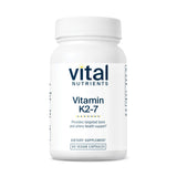 Vital Nutrients Vitamina K2-7: botella de dosificador para huesos y arterias.