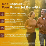 BioPerine pimienta negra para absorción optimizada de curcuminoides.