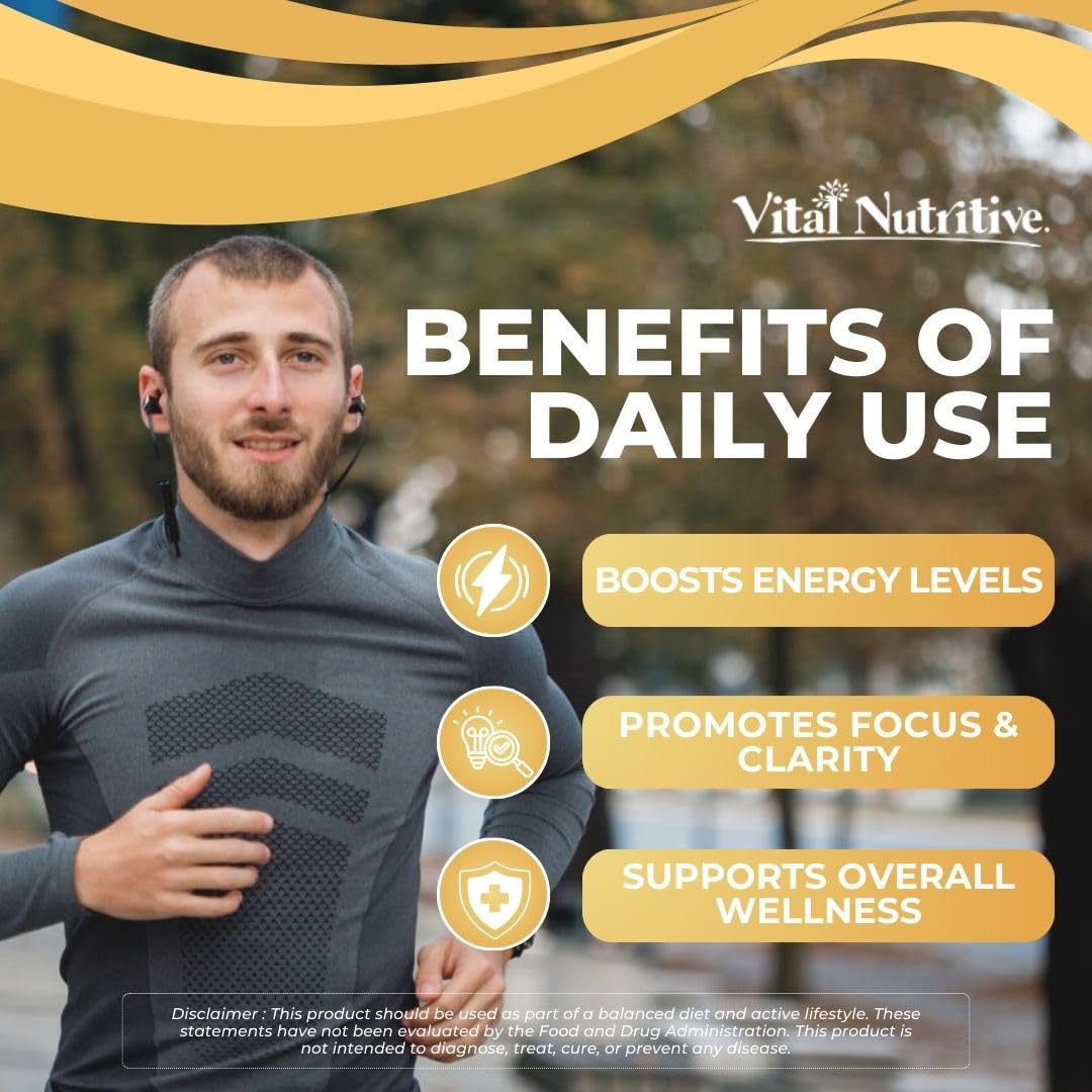 Vital Nutritive Oxido Nitrico Ingredientes Clave: L-Arginina y L-Citrulina en la fórmula.