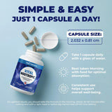 Vital Nootropic cápsulas de textura suave en blister