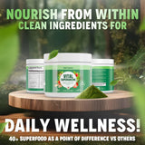 Vital Nutritive Vital Greens: polvo vegano sin gluten para una opción limpia.