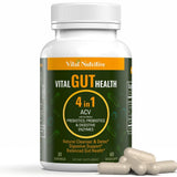 VITAL NUTRITIVE Vital Gut Health botella frontal, ideal para incorporar la toma diaria.