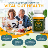 VITAL NUTRITIVE Vital Gut Health cápsulas fáciles de tragar para uso diario.