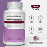 Vital Peak Hawthorn Peak 900 mg, etiqueta detalle: ingredientes orgánicos de espino