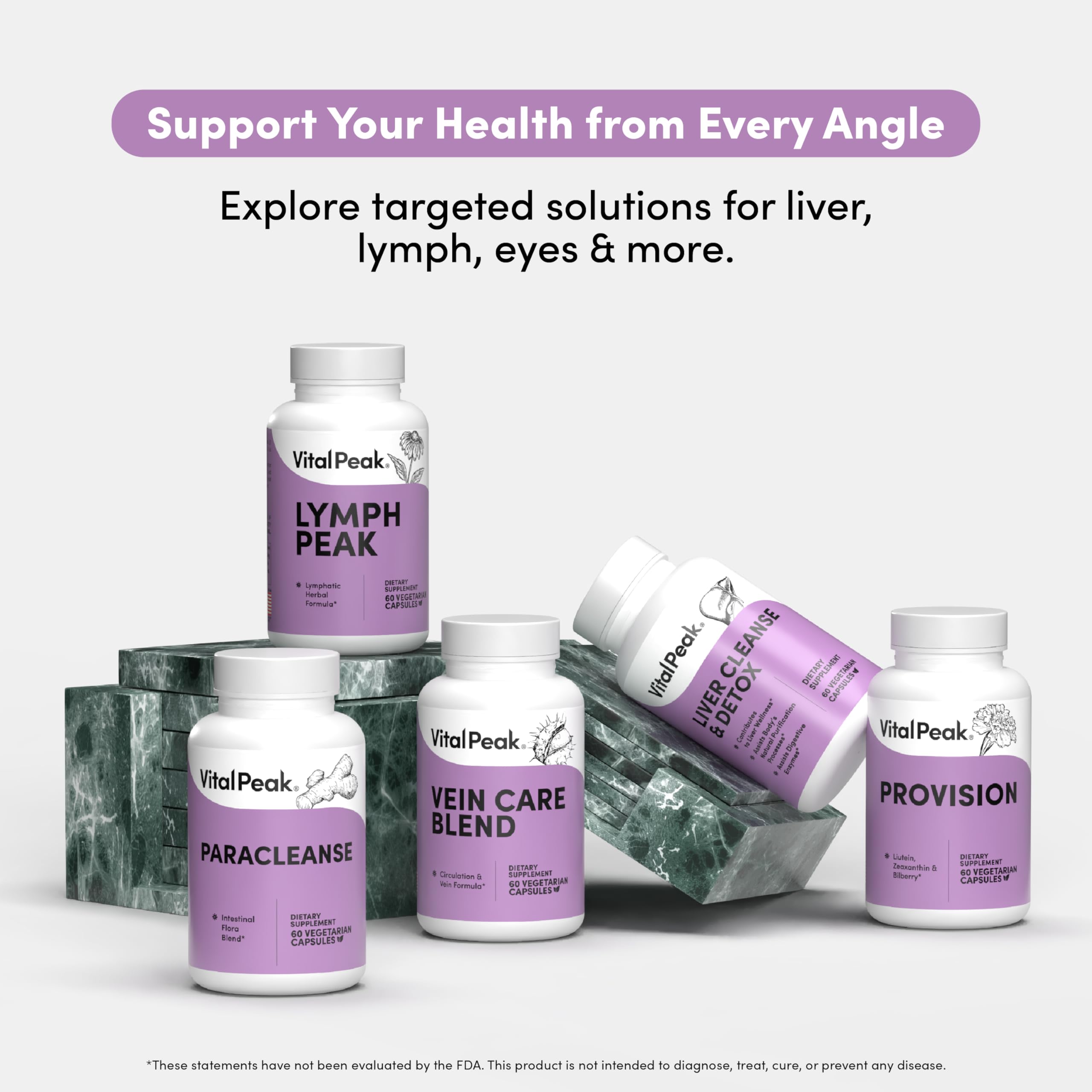 Vital Peak Hawthorn Peak 900 mg, formato de 60 cápsulas para conveniencia