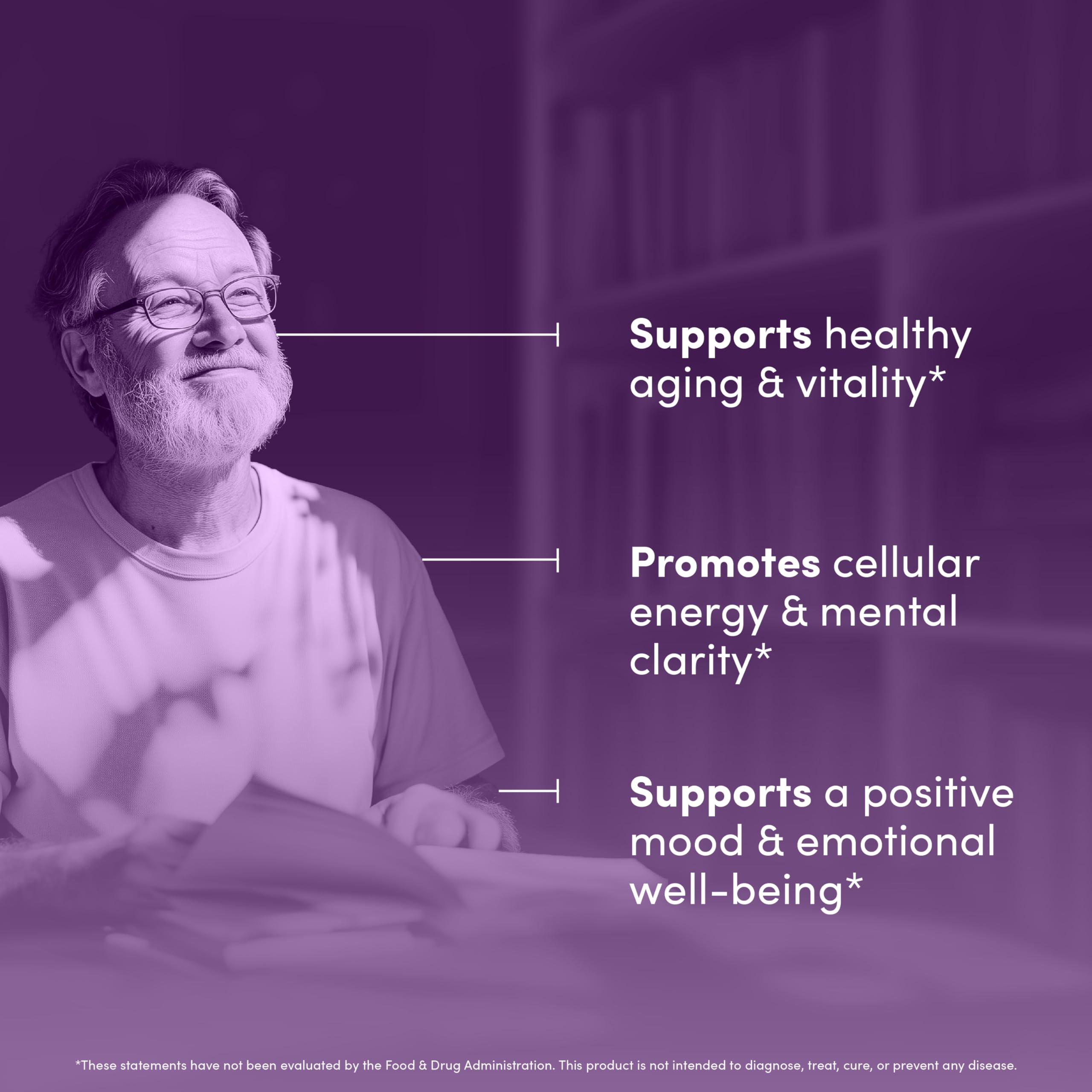 Vital Peak Longevity Peak: etiqueta frontal informativa.