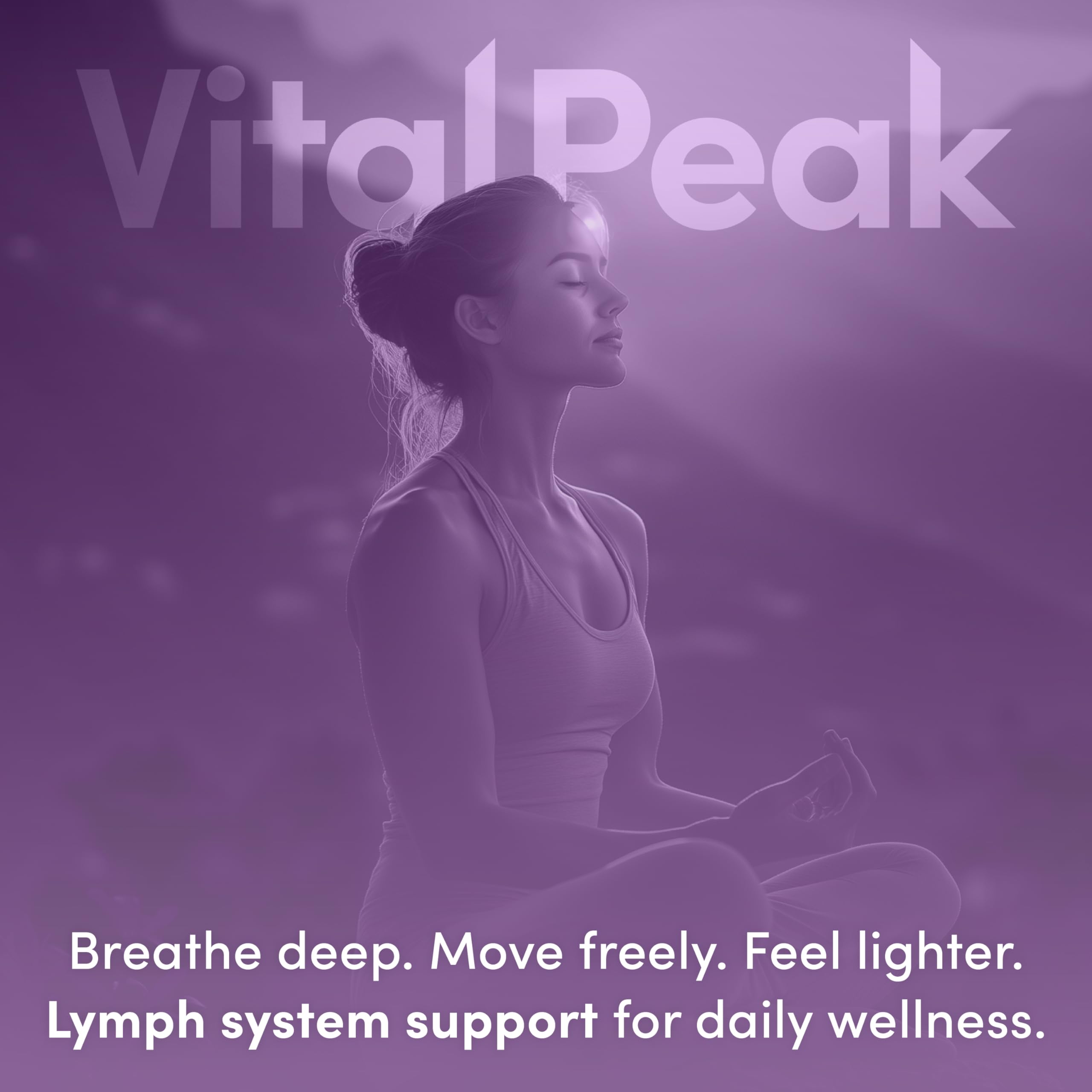 Vital Peak Lymph Peak, bromelina, ayuda a la digestión suave de proteínas.