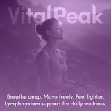 Vital Peak Lymph Peak, bromelina, ayuda a la digestión suave de proteínas.