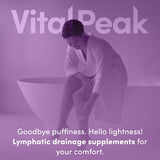 Vital Peak Lymph Peak, ingrediente diente de león, contribuye al equilibrio de fluidos.